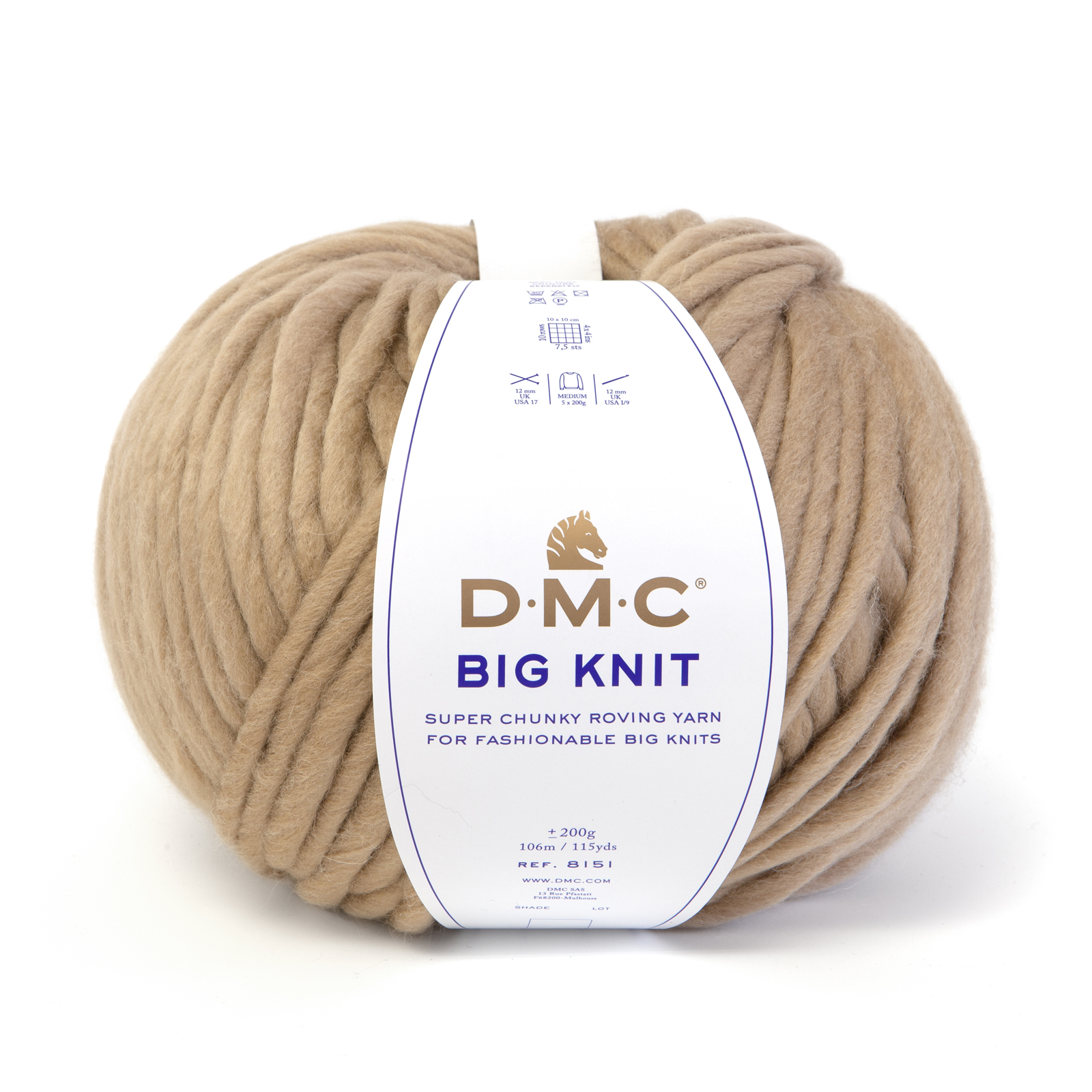 filato dmc big knit - golden dawn (101) - 200gr (106mt) | 1st