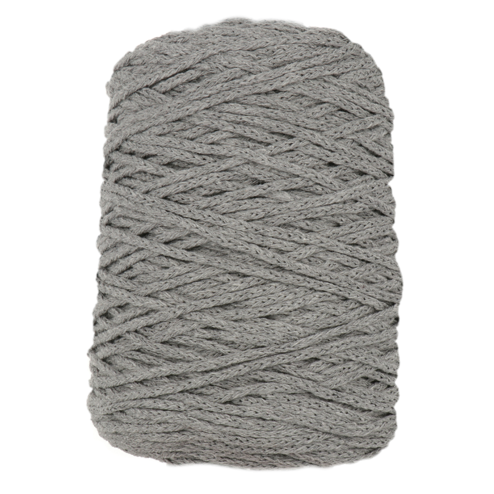 hobbybag canova braided cord - grey - 300gr | 1pc