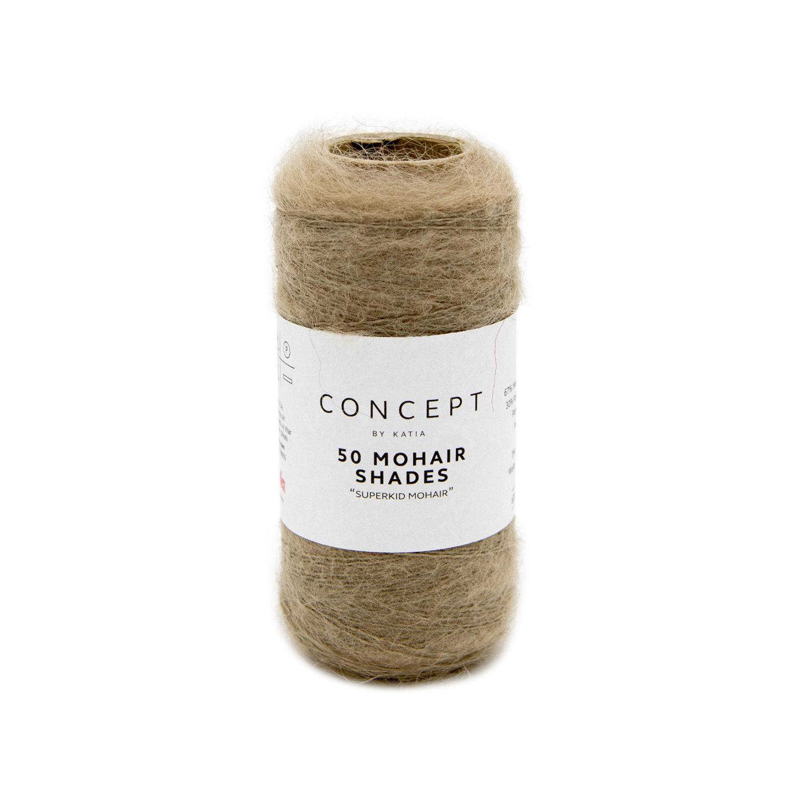 katia 50 mohair shades - stone grey (8) - 20gr (200mt) | 1pc