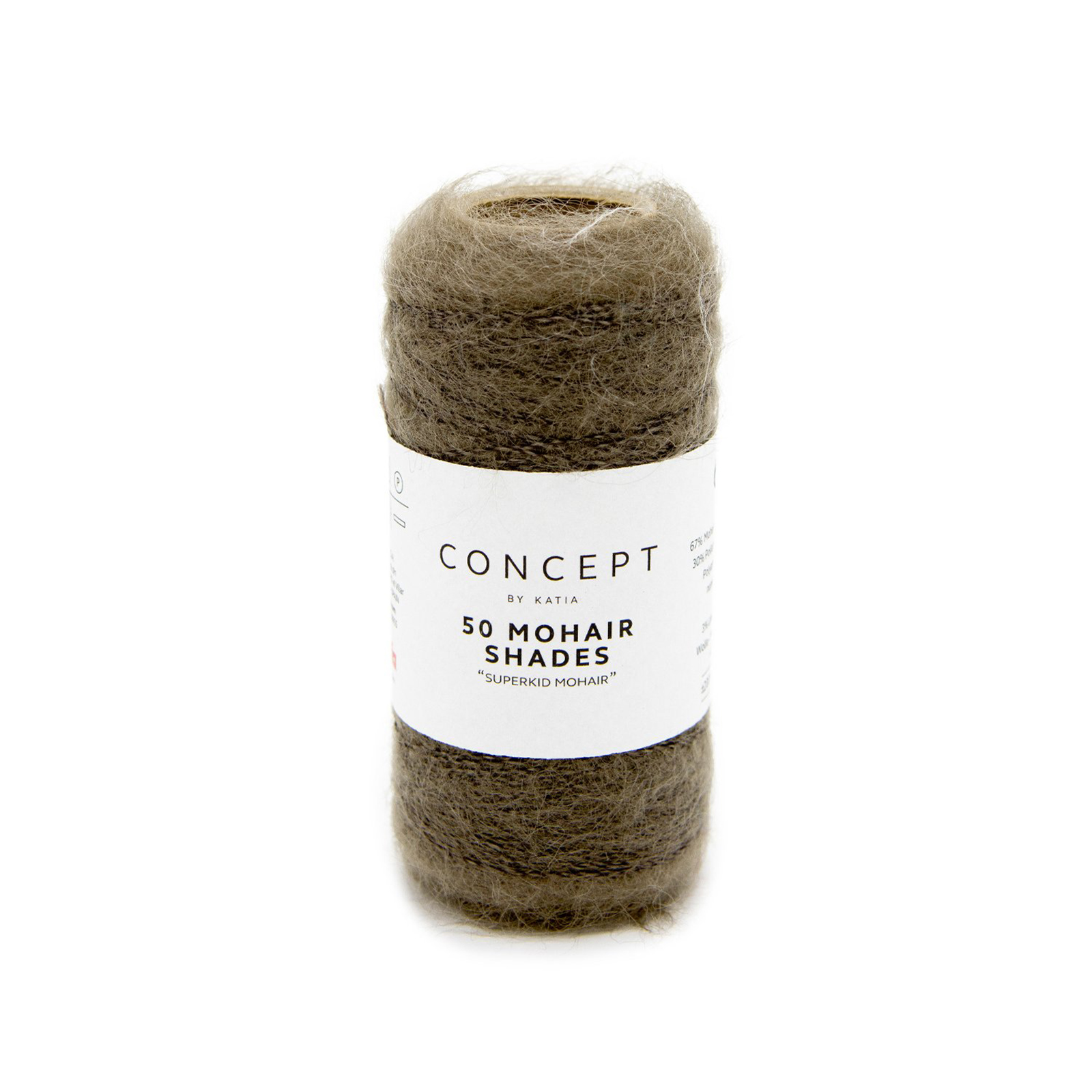 katia 50 mohair shades - mink (9) - 20gr (200mt) | 1pc