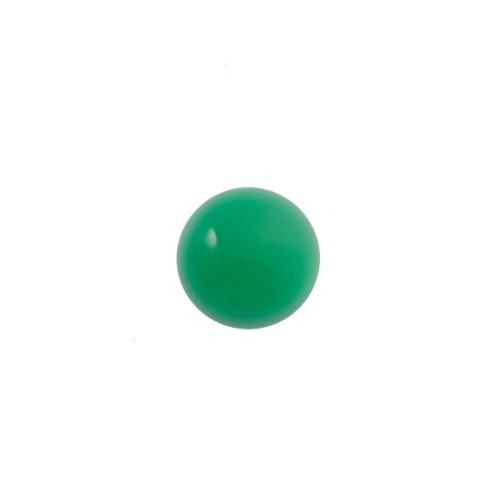green onyx cabochon smooth round 8mm | 2pc