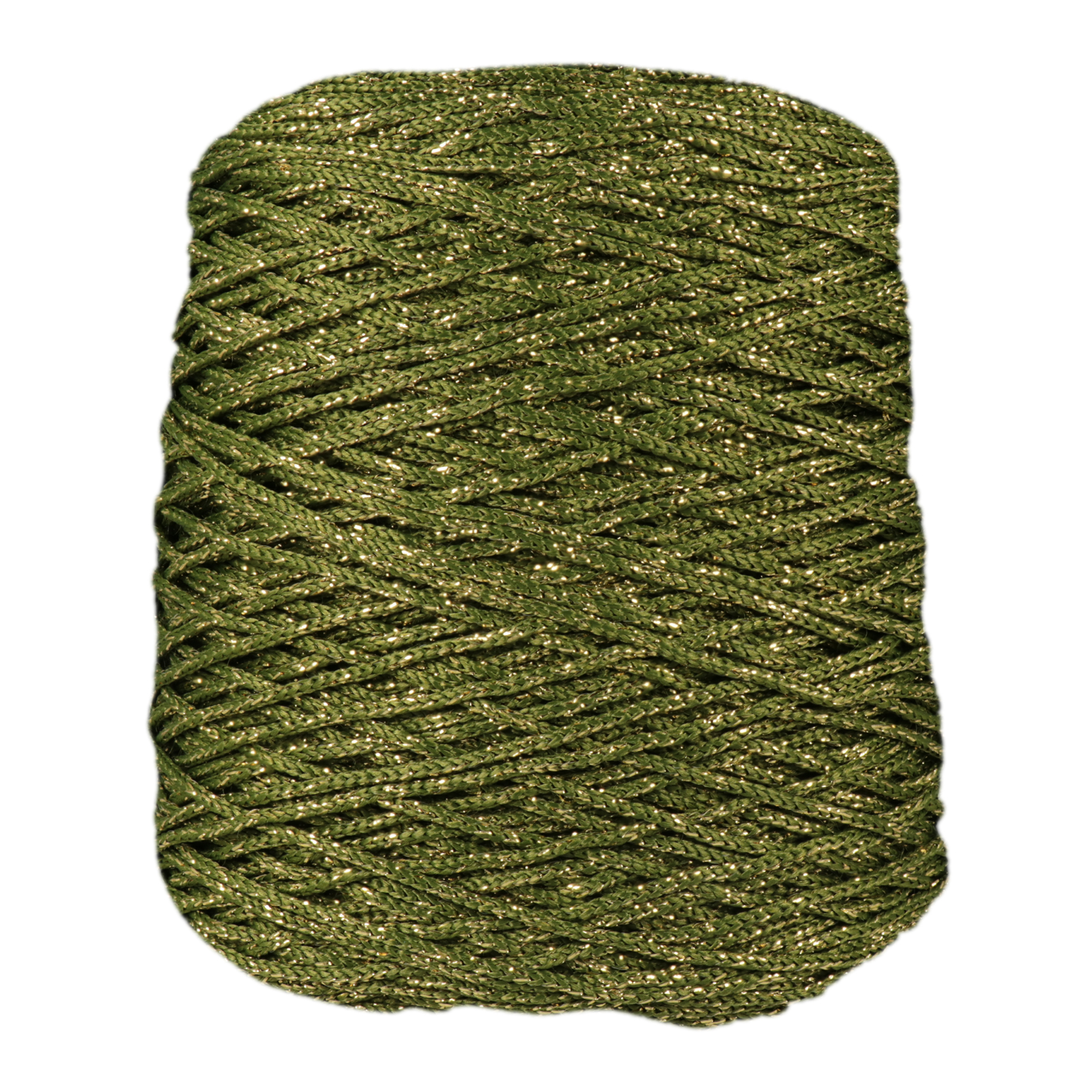 hobbybag thai tender lux - olive gold lurex - 500gr | 1pc