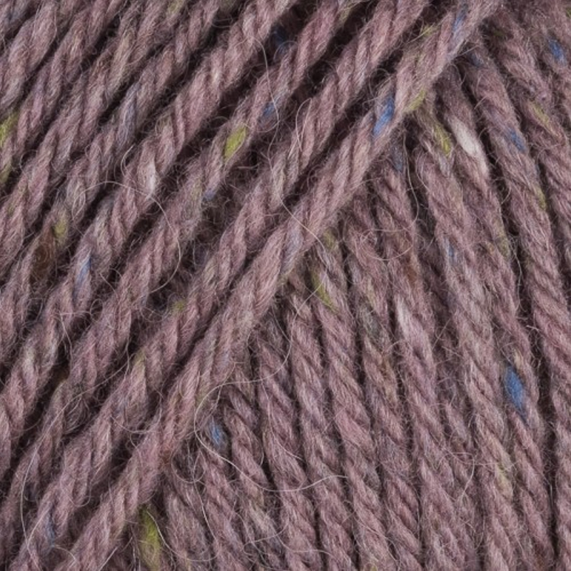 laines du nord aran tweed - violet (13) - 50gr (90mt) | 1pc