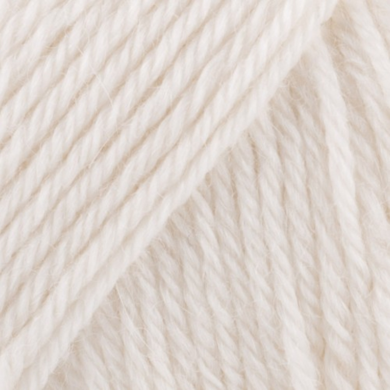 laines du nord ciliegia - weiß (1) - 50gr (150mt) | 1st