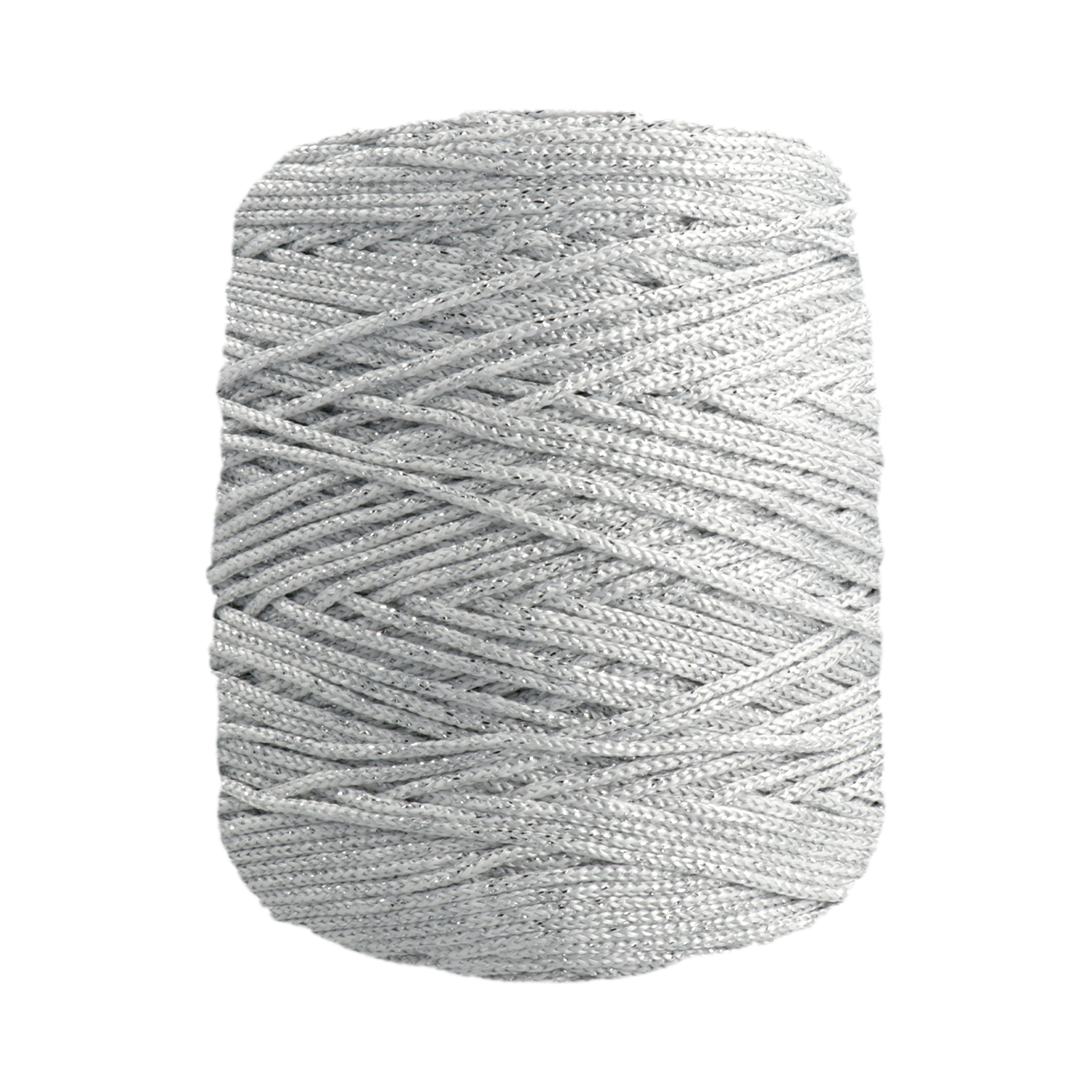 hobbybag thai tender lux - white lurex silver - 500gr | 1pc