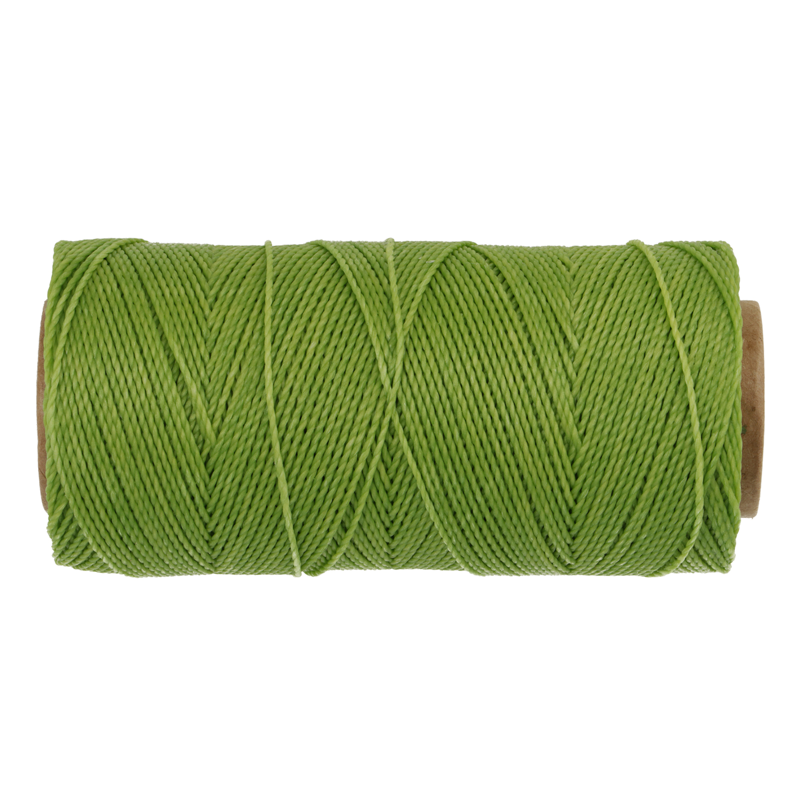 linhasita waxed polyester cord - pistachio (1019) 1mm - 100gr spool (aprox. 180mt) | 1pc
