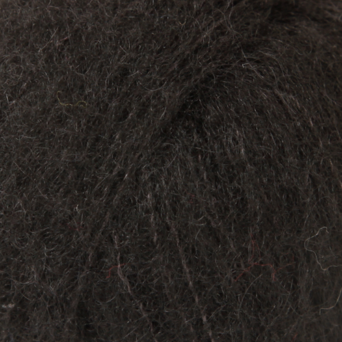 drops brushed alpaca silk uni black (16) - 25gr (140mt) | 1st
