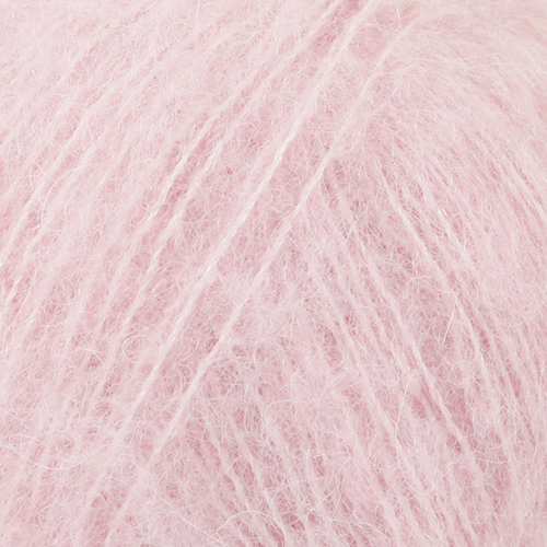 drops brushed alpaca silk uni powered pink (12) - 25gr (140mt) | 1pc
