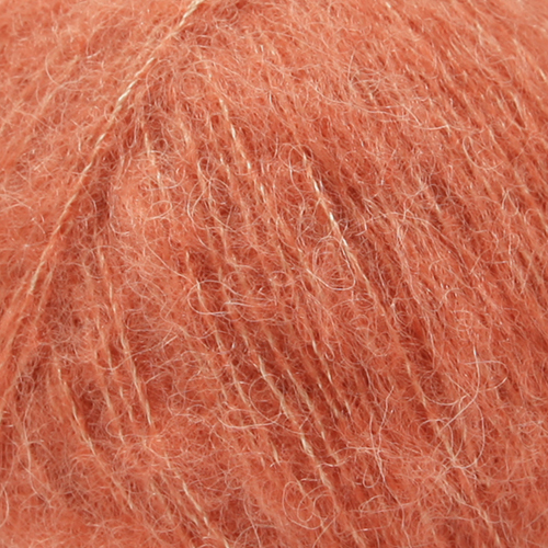 drops brushed alpaca silk uni pale rust (22) - 25gr (140mt) | 1st
