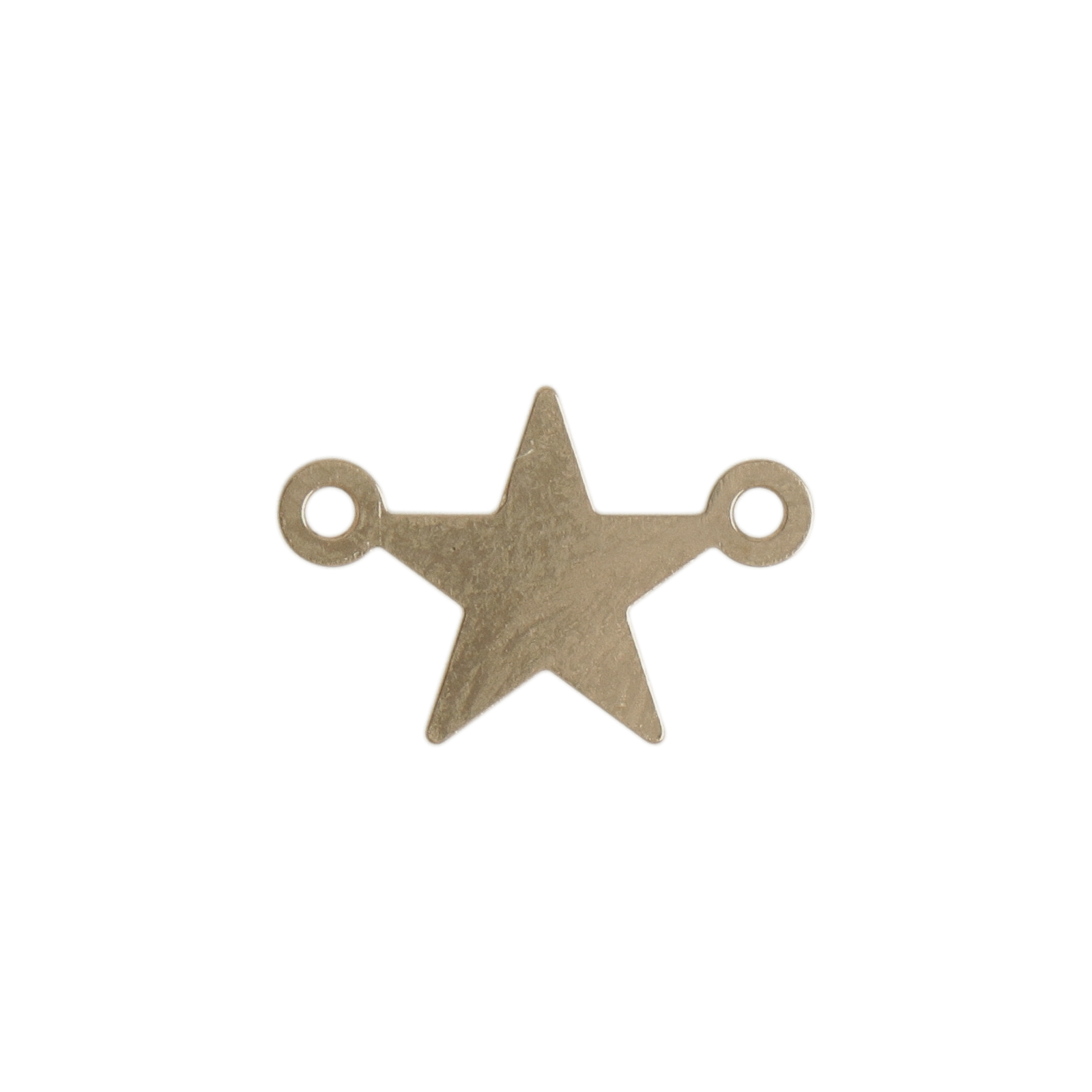 gold-filled 14k star link charm 8mm | 2pc