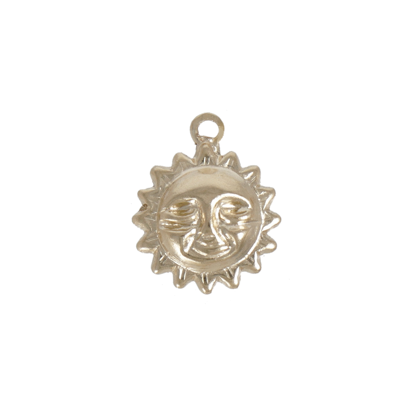 gold-filled 14k heart charm 8mm | 1pc