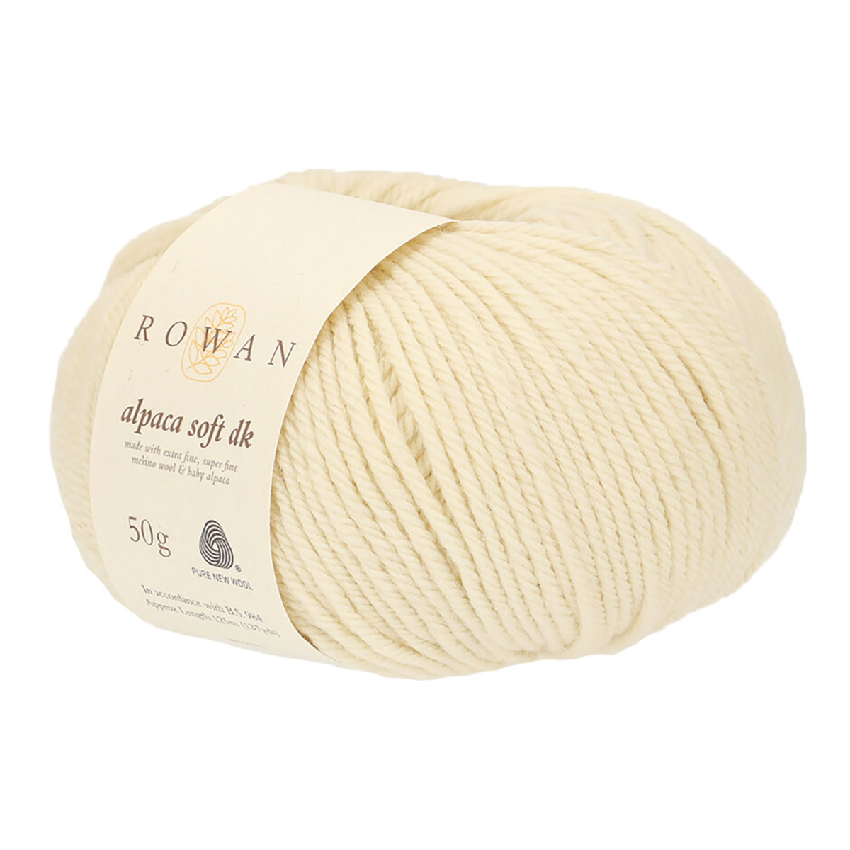 alpaca soft dk rowan - off white (221) - 50gr (125mt) | 1pc