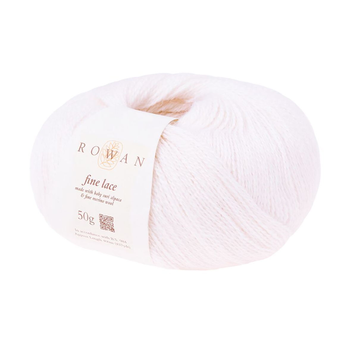 fine lace rowan - white (944) - 50gr (400mt) | 1st