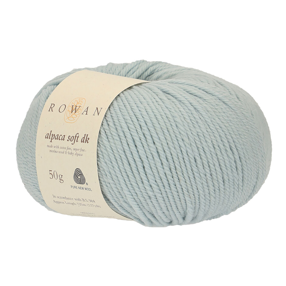 alpaca soft dk rowan - baby blue (224) - 50gr (125mt) | 1pc