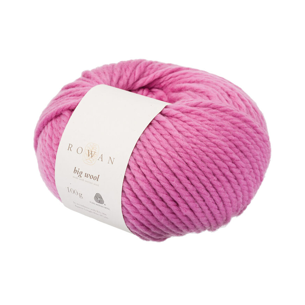 big wool rowan - aurora pink (084) - 100gr (80mt) | 1st