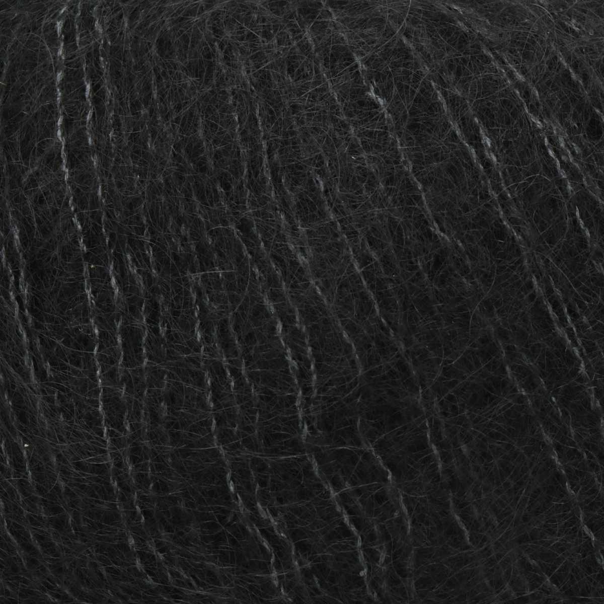 lana gatto silk mohair - schwarz (6037) - 25gr (212mt) | 1st