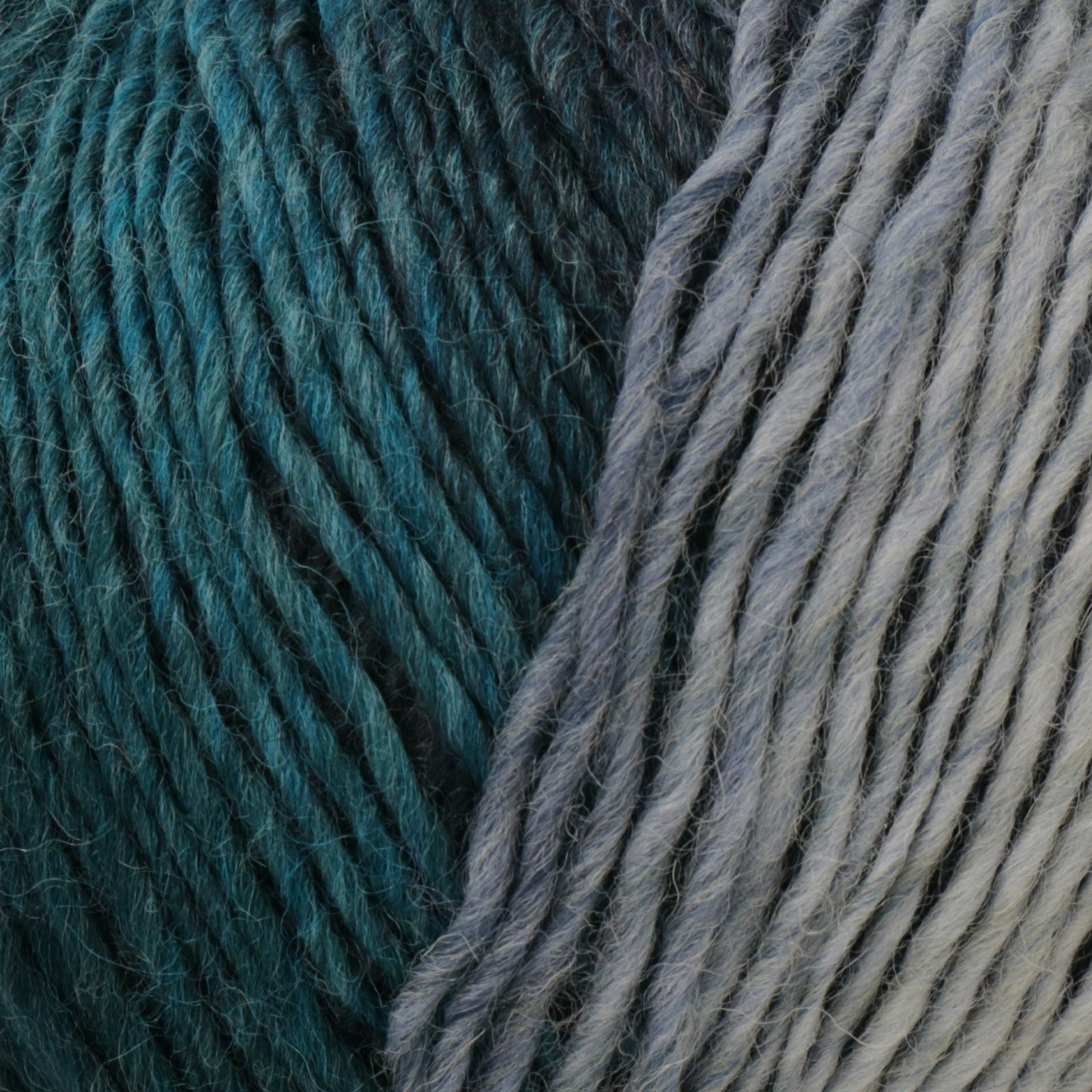 mille colori baby lang - black/teal/grey/white (0010) - 50gr (190mt) | 1pc