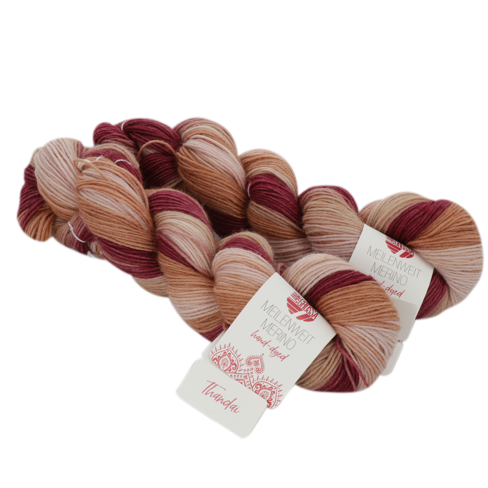meilenweit merino hand dyed lana grossa - thandai (205) - 2x 50gr (210mt) | 1pc