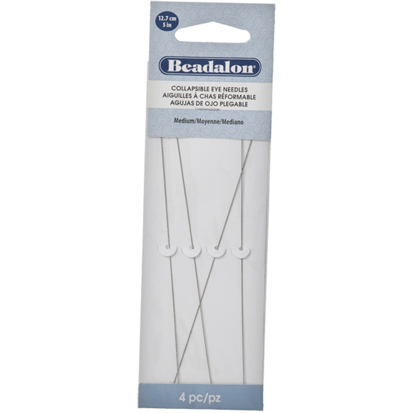 collapsible eye needle medium 127mm - 4pc | 1pc