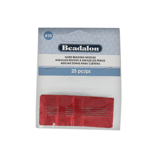 hard beading needles size 10 54mm - 25pc | 1pc