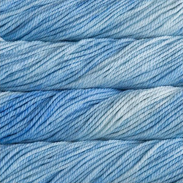 malabrigo chunky - blue surf (028) - 100gr (95mt) | 1pc