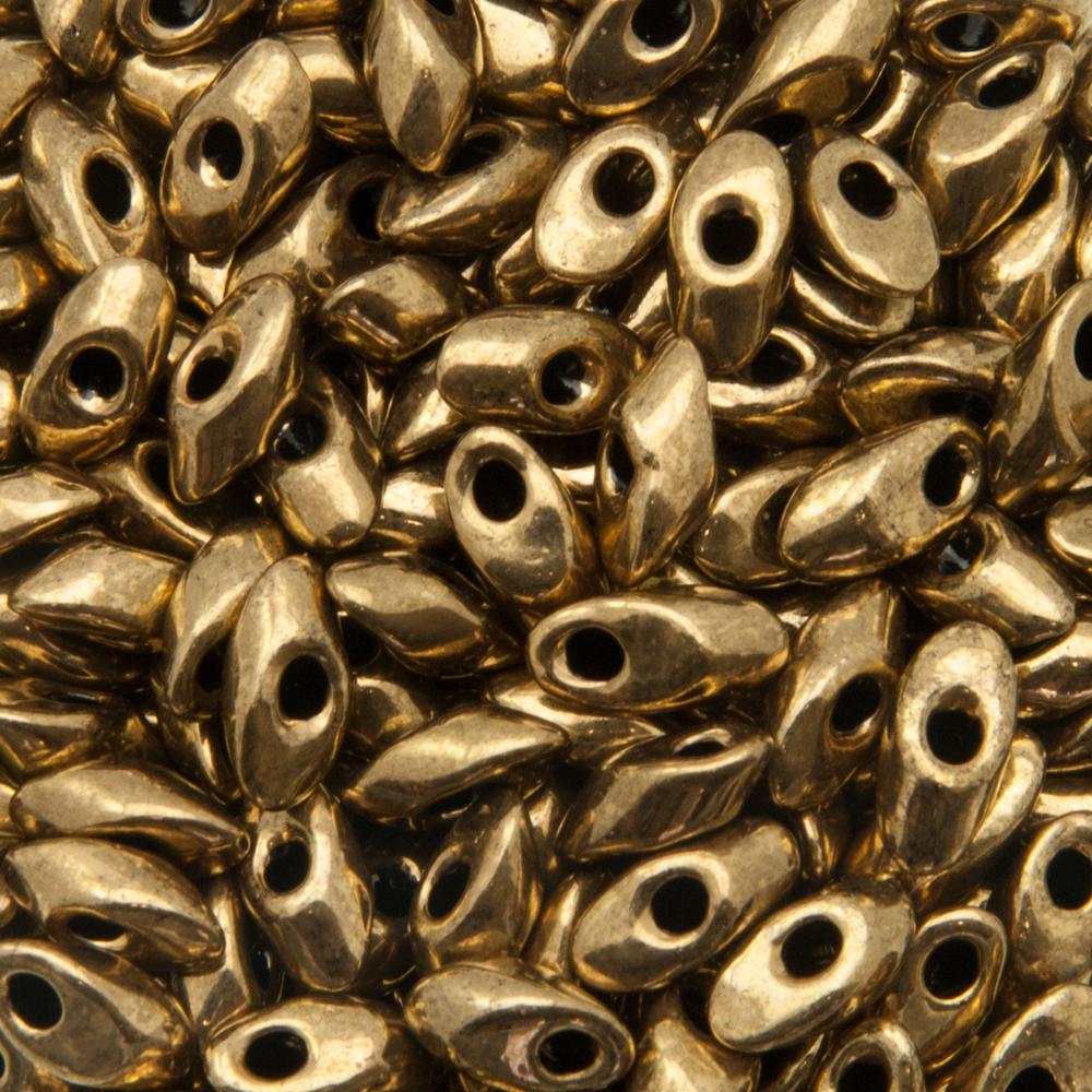 long magatama miyuki 7x4mm metallic dark bronze | 10gr