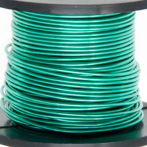 teal copper craft wire - diameter 0,71mm - 14mt spool | 1pc