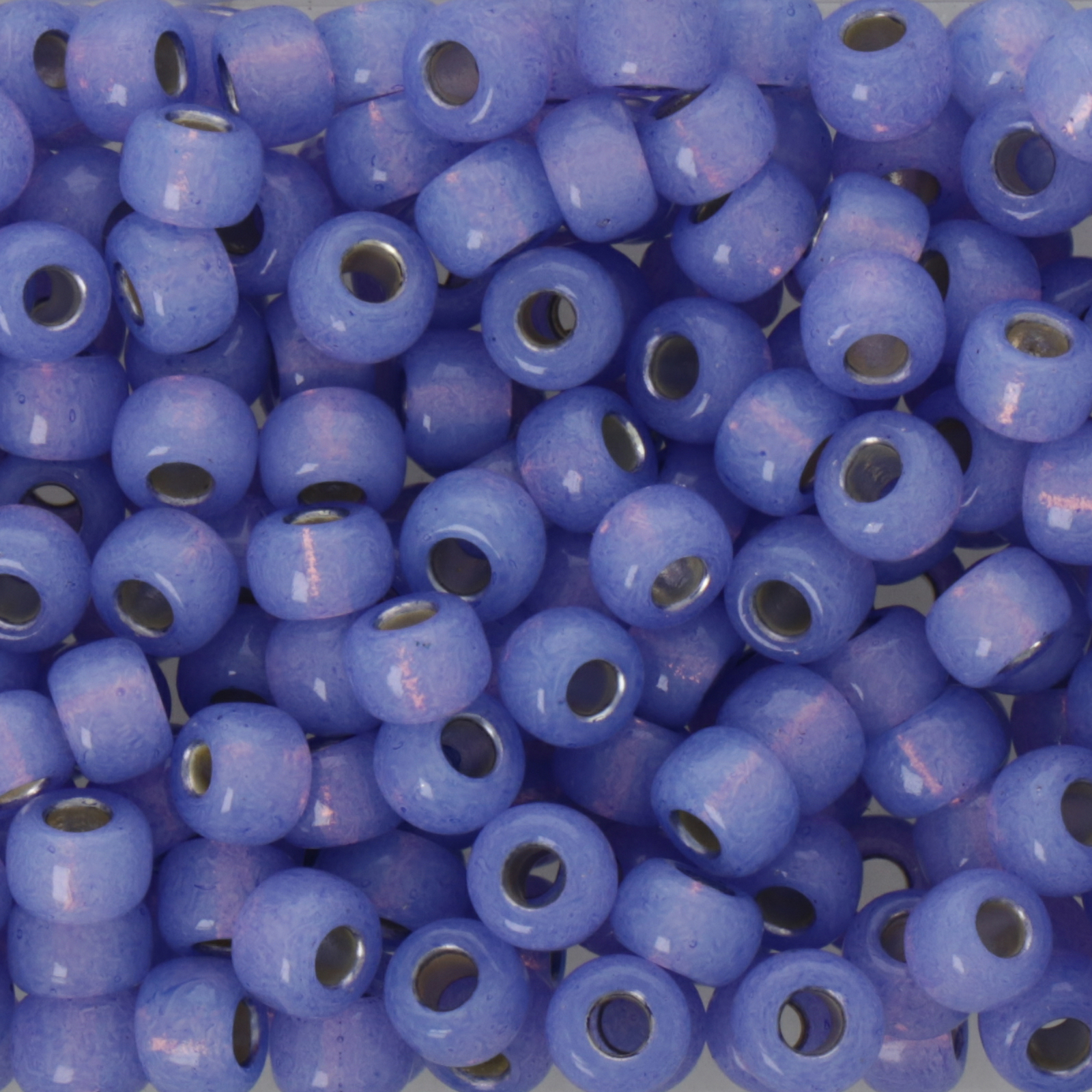 miyuki rocailles 6/0 - dyed silver-lined alabaster violet (649) | 10gr
