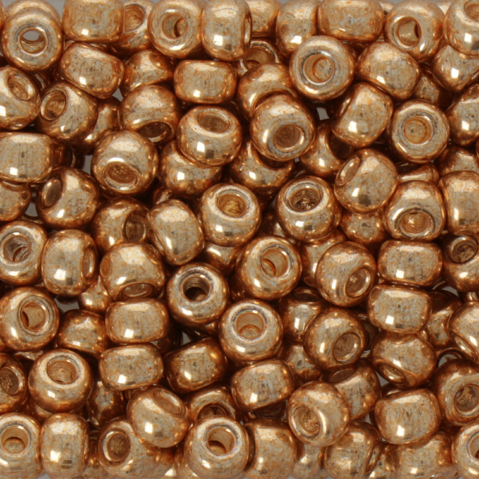 miyuki rocailles 6/0 - galvanized yellow gold (1053) | 10gr
