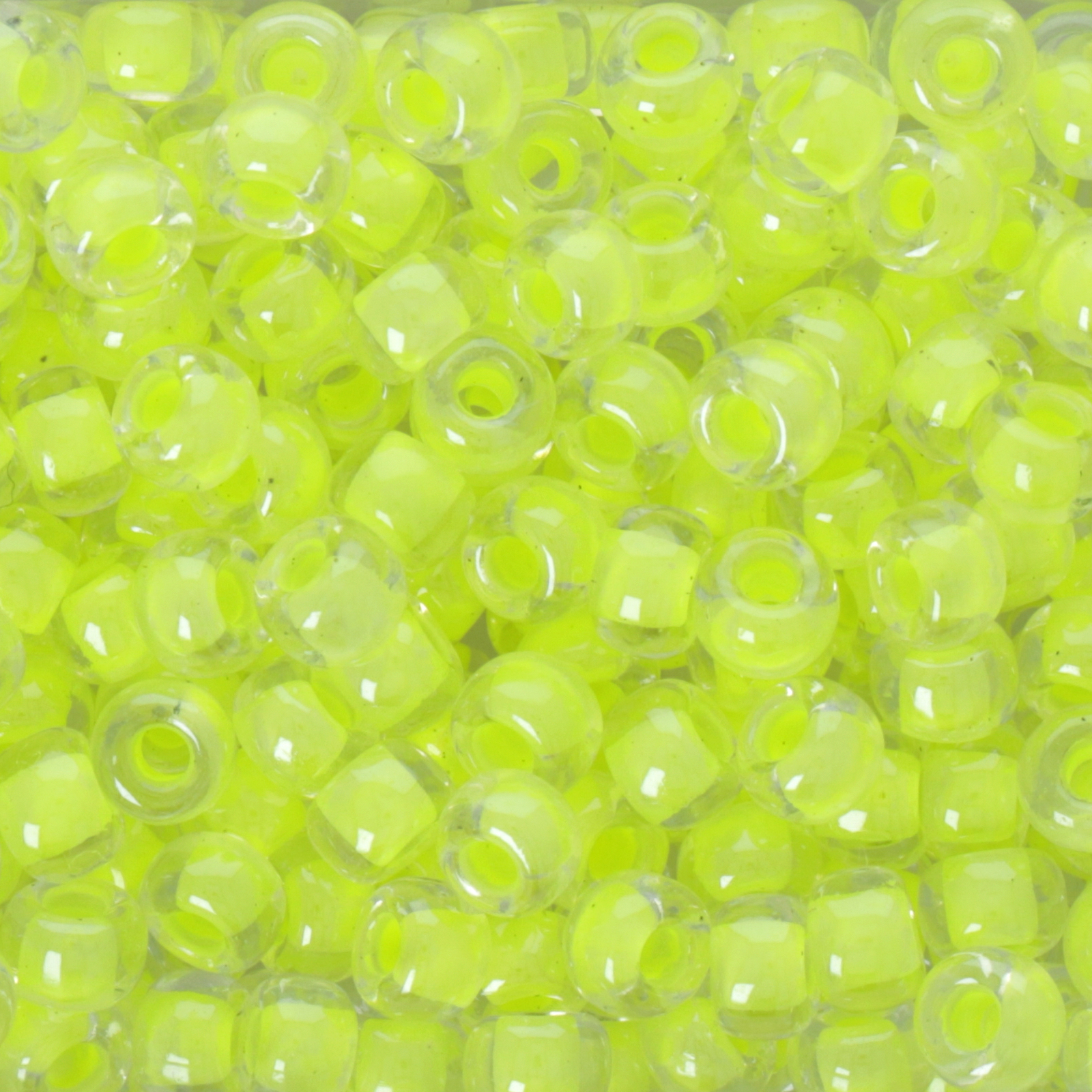 miyuki rocailles 6/0 - luminous lime aid (1119) | 10gr