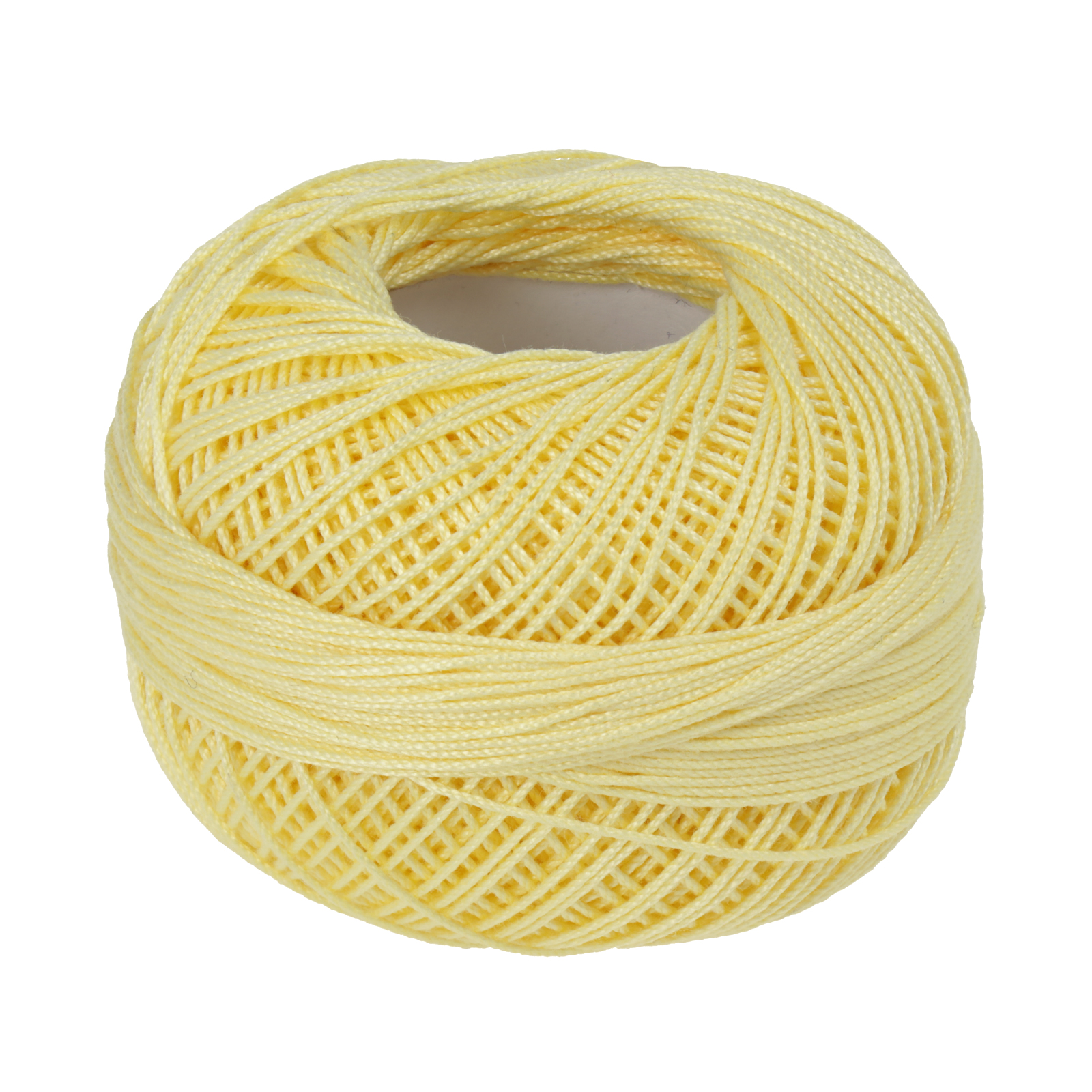 lizbeth baumwolle stärke 10 - light yellow - spule 111mt | 1st