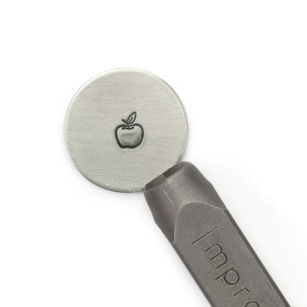 design stamp apple signature 6mm | 1pc