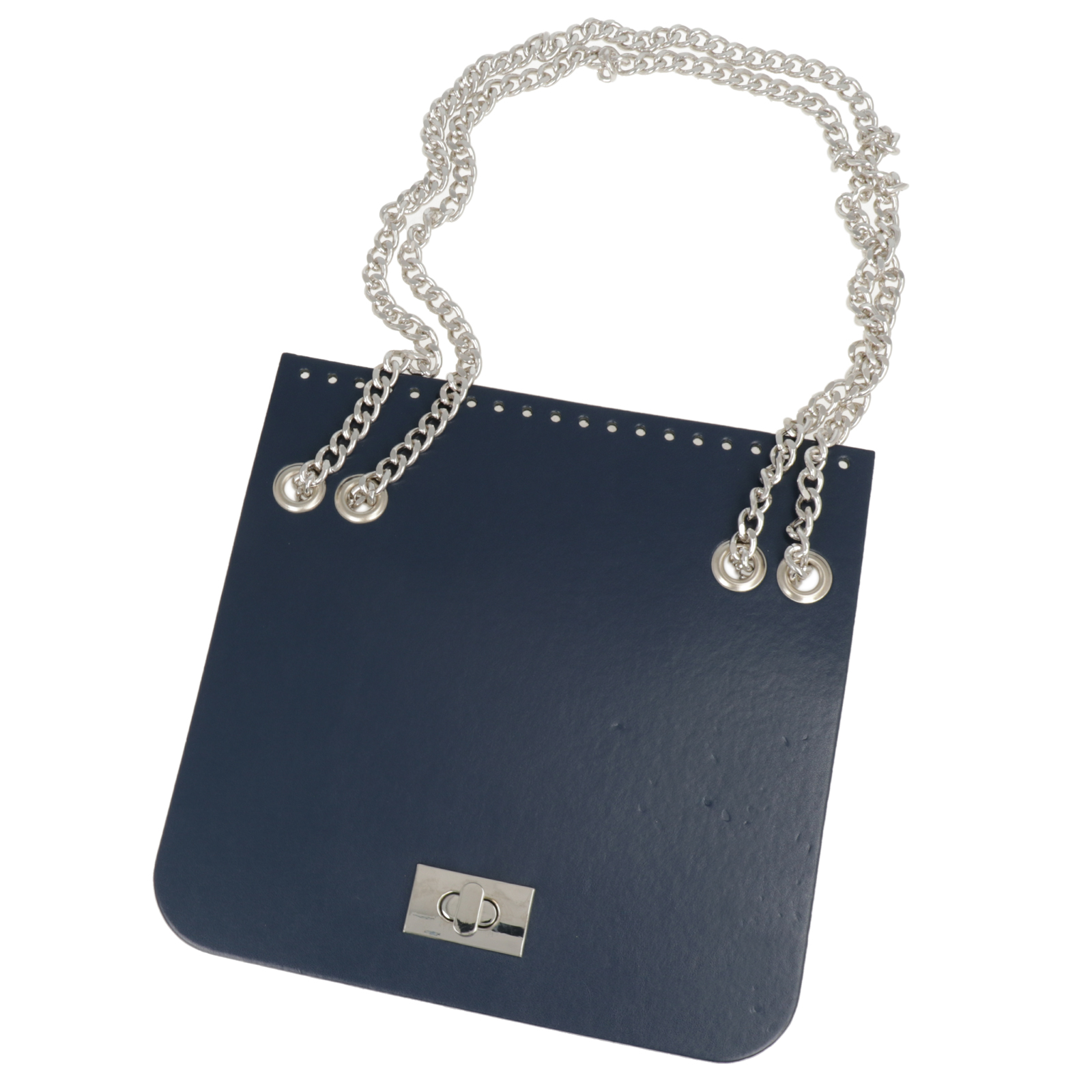 bag set pu leather bleu | 1pc
