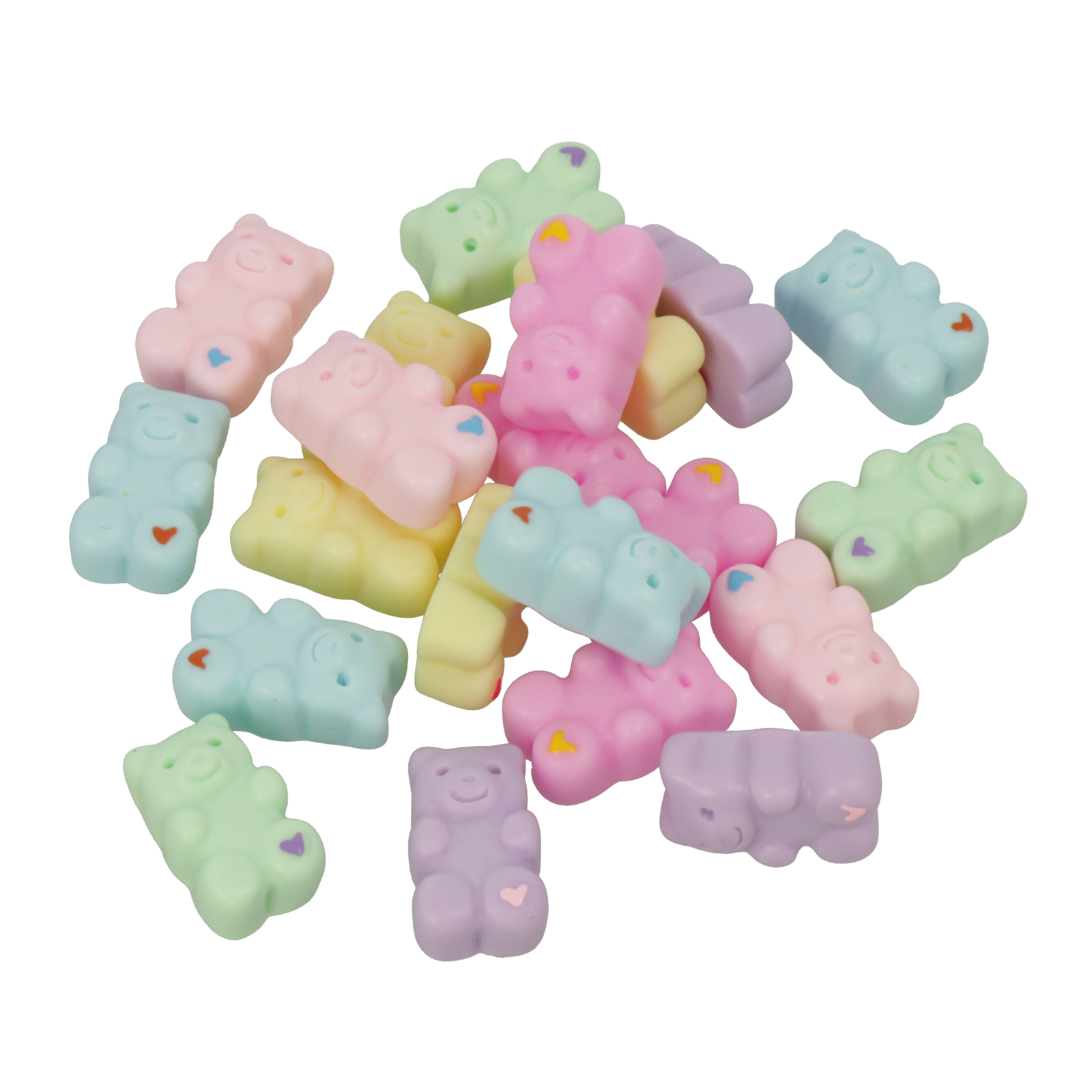 kawaii cabochon mix gummy bear 16x10mm aprox. | 20pc