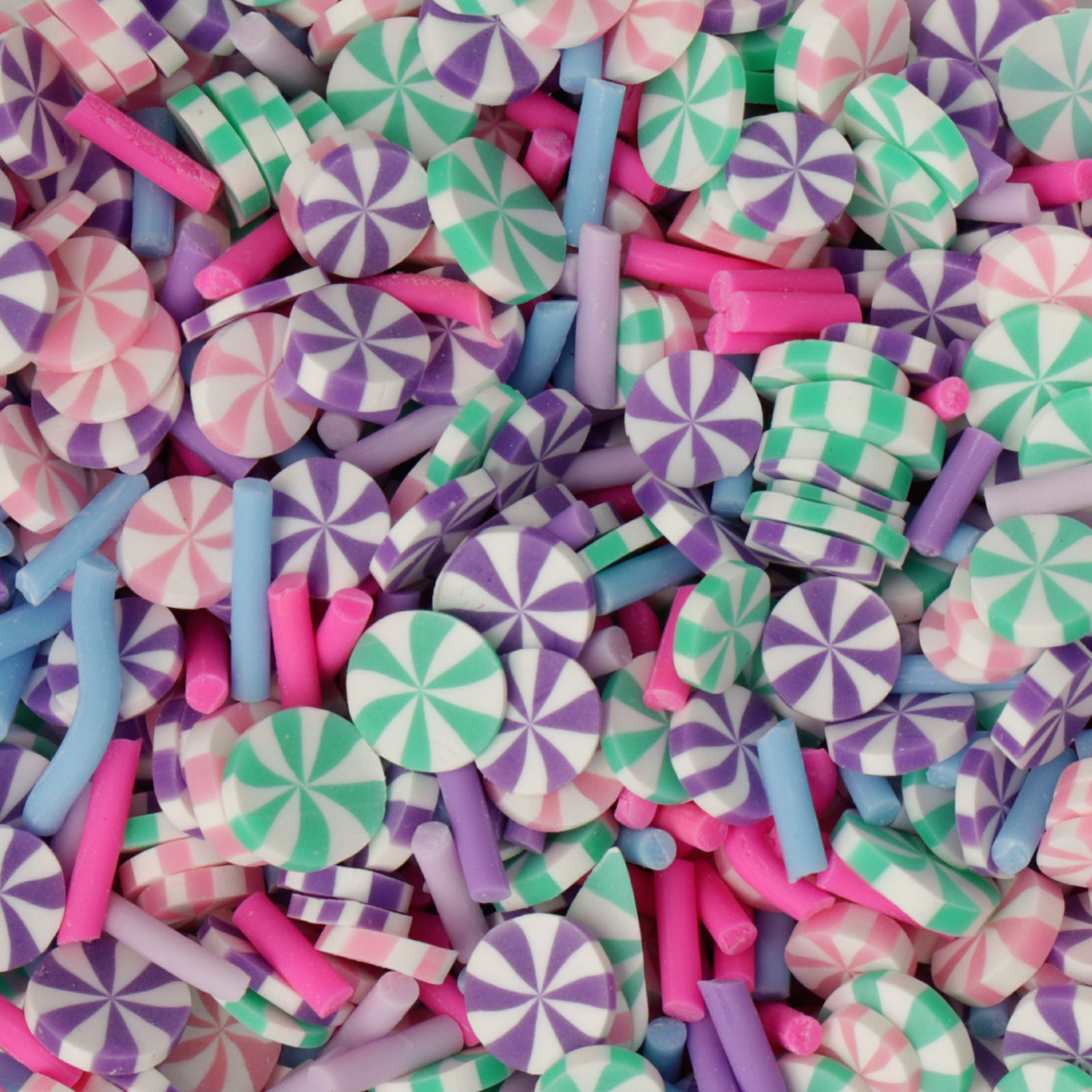 polymer clay slice - confetti 4-8mm | 25gr