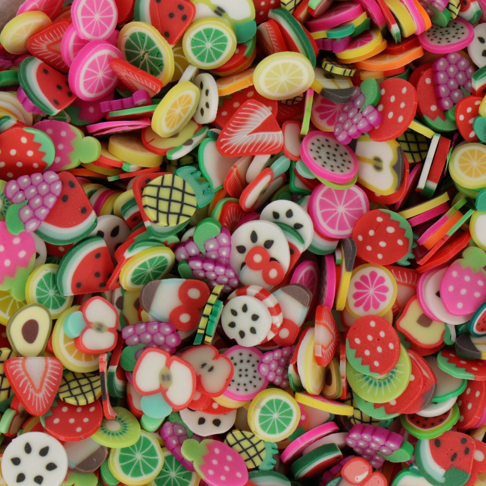 polymer clay slice - exotic 5mm | 25gr