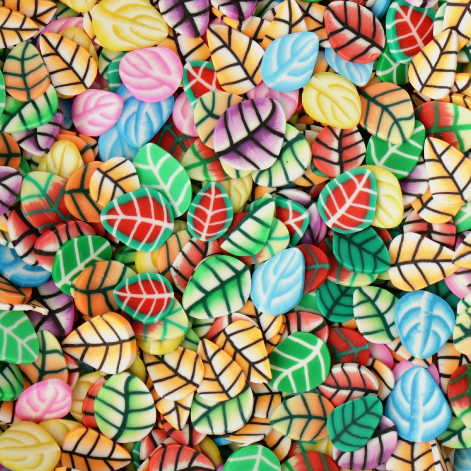 polymer clay slice - blatt 5mm | 25gr