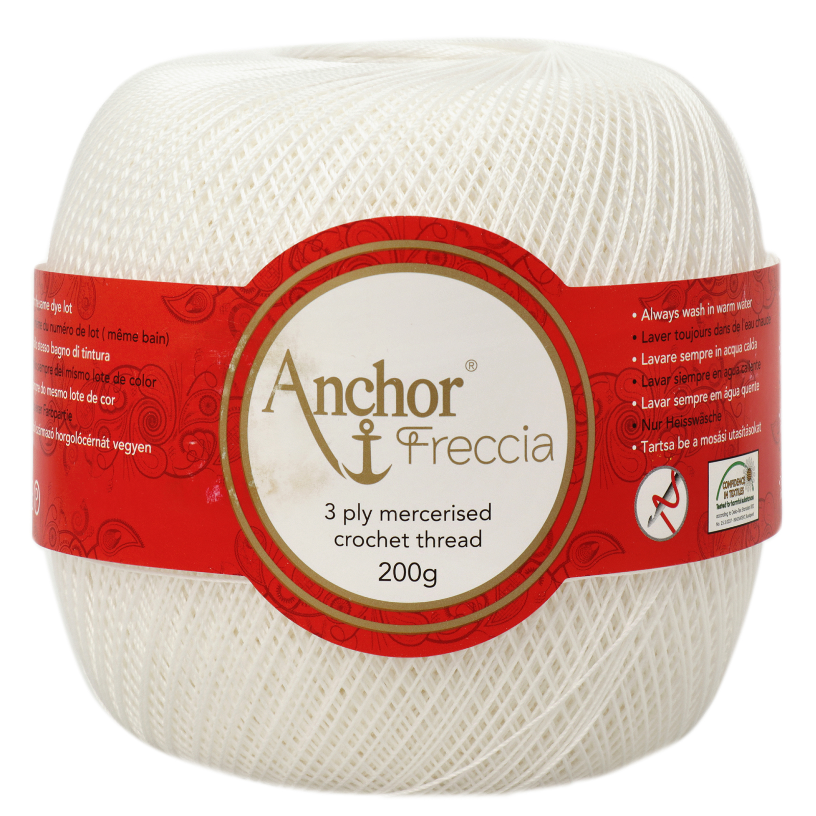 anchor freccia 12 - white (07901) - 200gr (1140mt) | 1pc