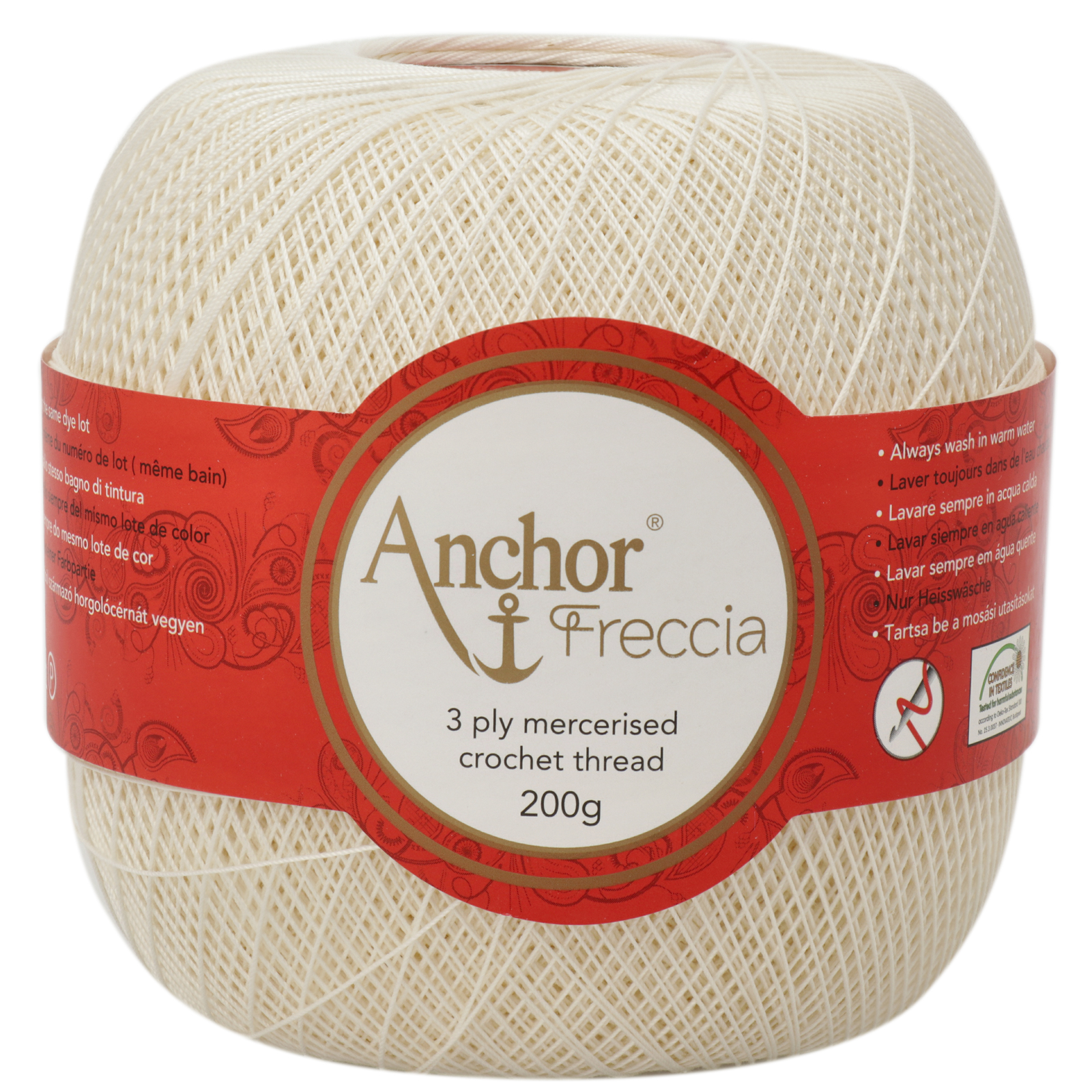 anchor freccia 16 - ivory (06650) - 200gr (1540mt) | 1pc