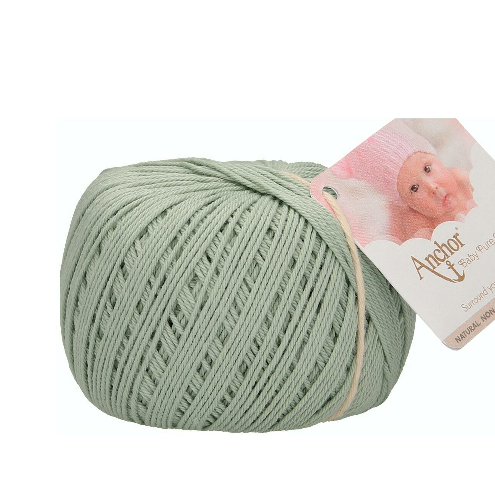 anchor baby pure cotton - seafoam green (00402) - 50gr (165mt) | 1pc