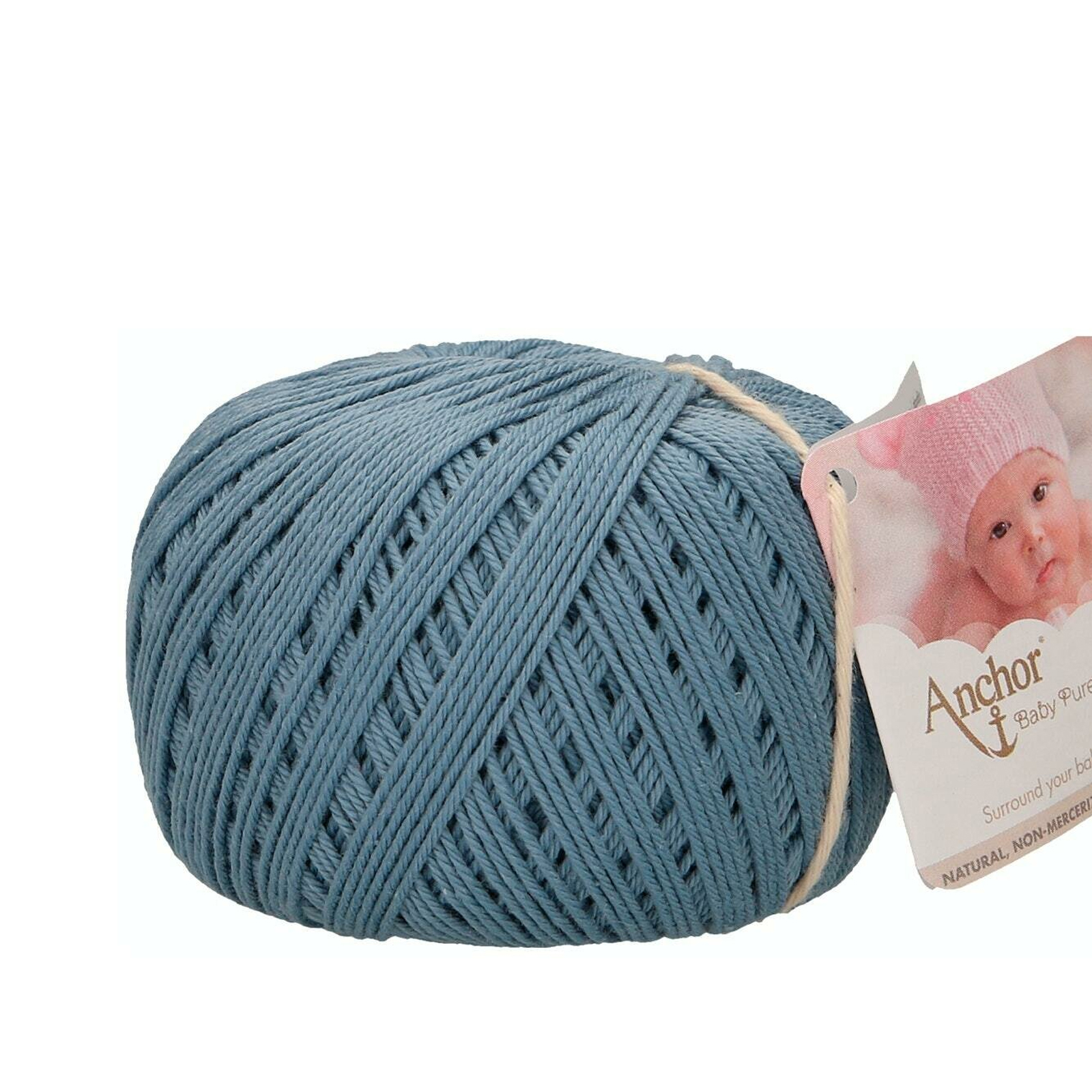 anchor baby pure cotton - sky blue (00421) - 50gr (165mt) | 1pc