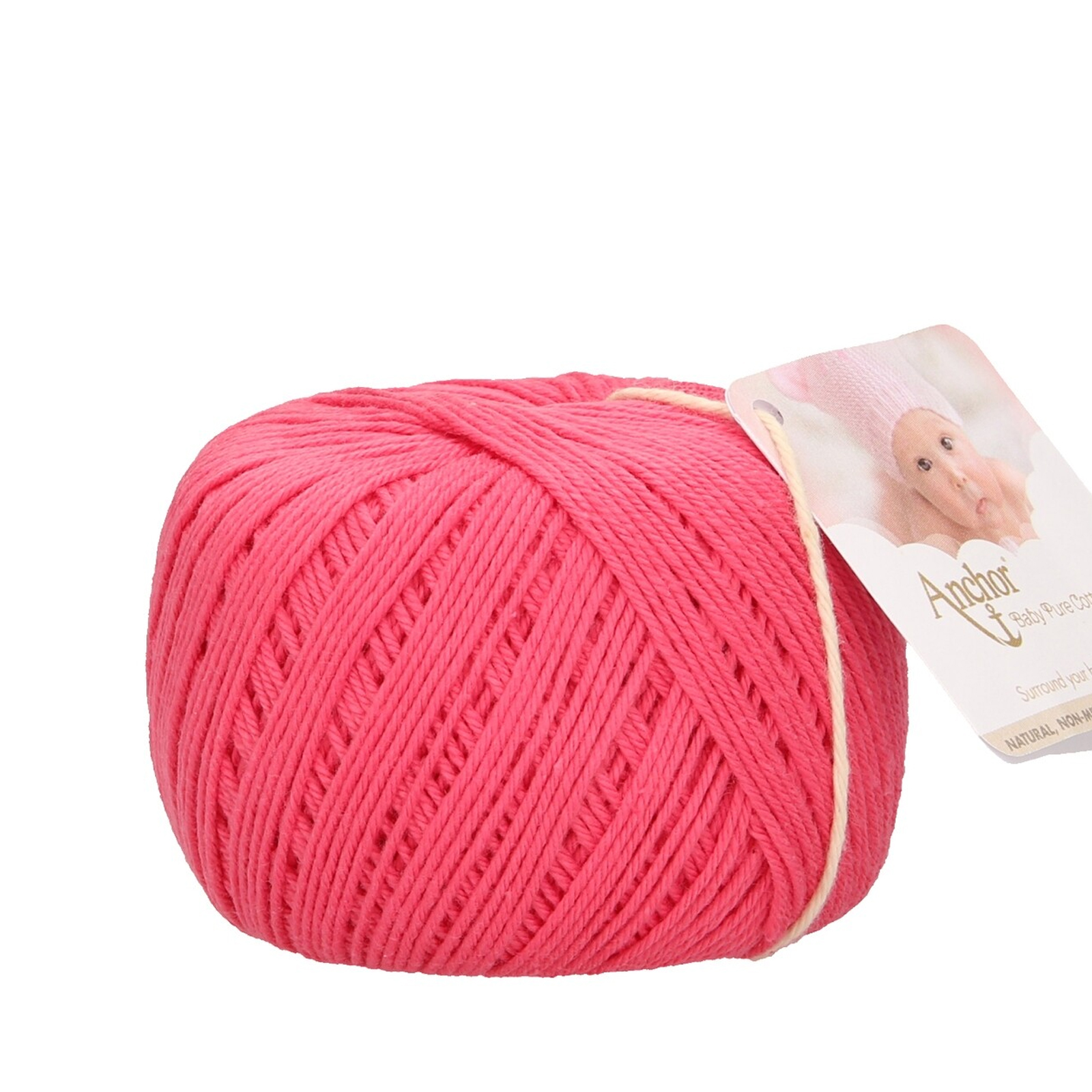 anchor baby pure cotton - pink (00038) - 50gr (165mt) | 1pc