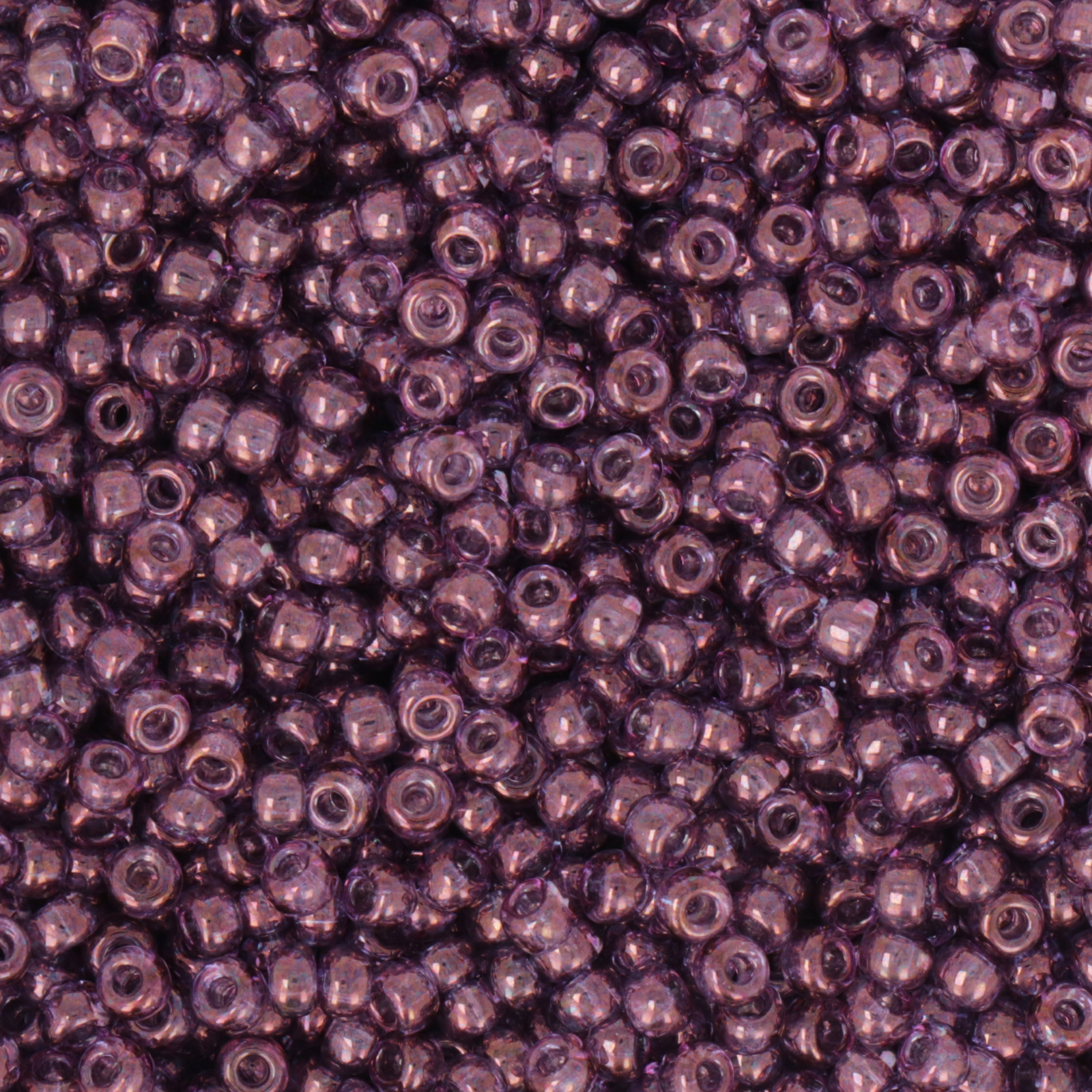 miyuki rocailles 8/0 - transparent amethyst gold luster (312) | 10gr