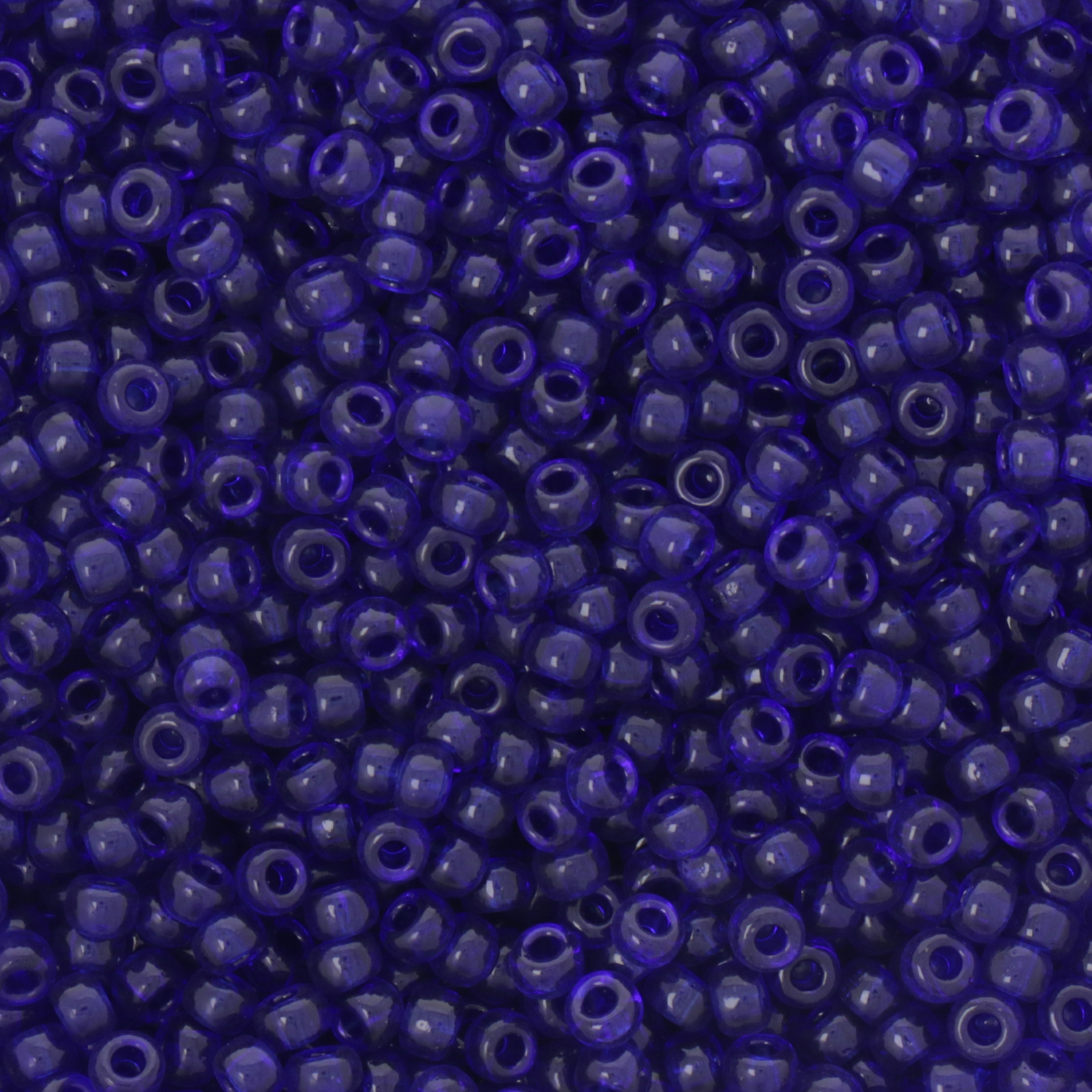 miyuki rocailles 8/0 - transparent cobalt (151) | 10gr
