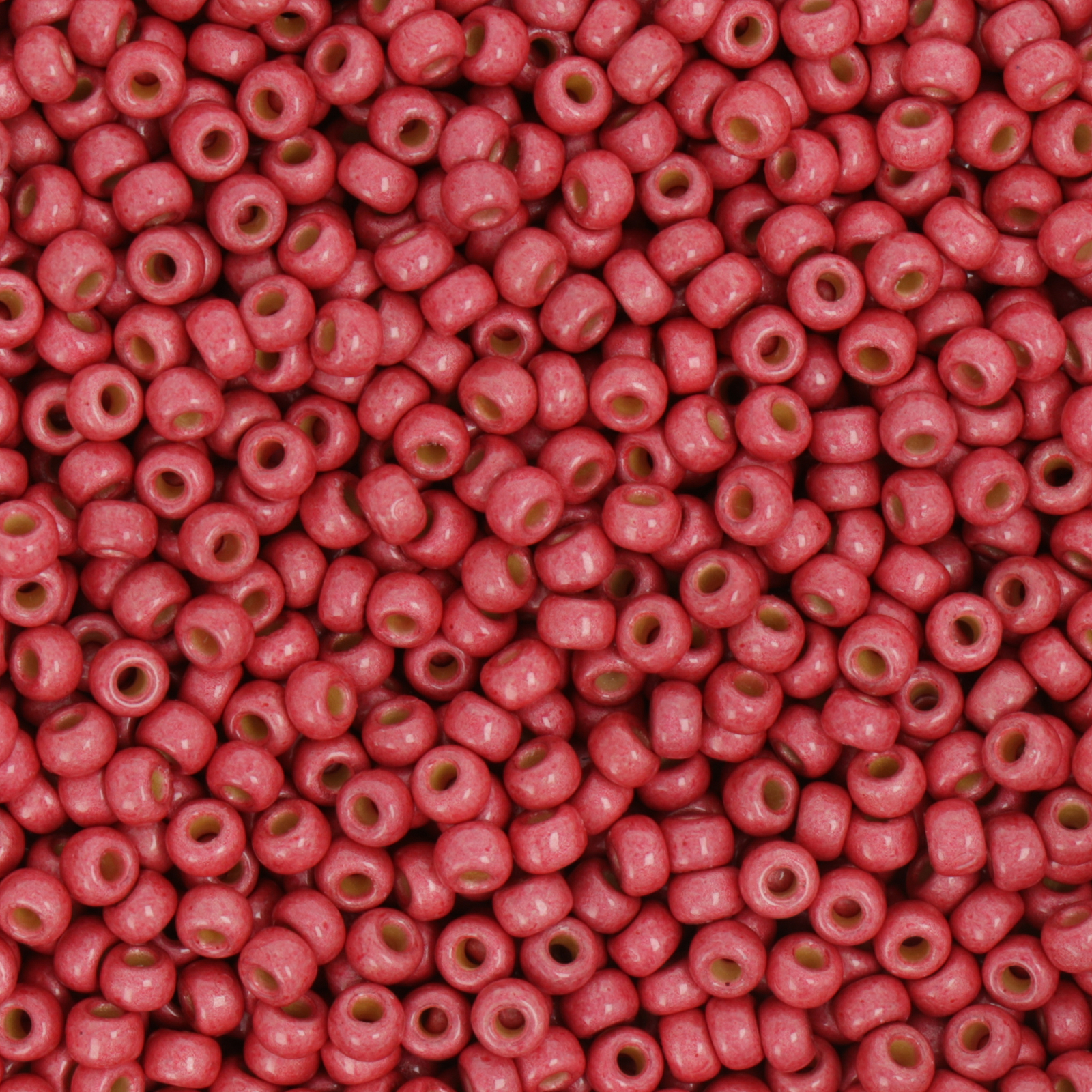 miyuki rocailles 8/0 - matted duracoat galvanized light cranberry (4211f) | 10gr