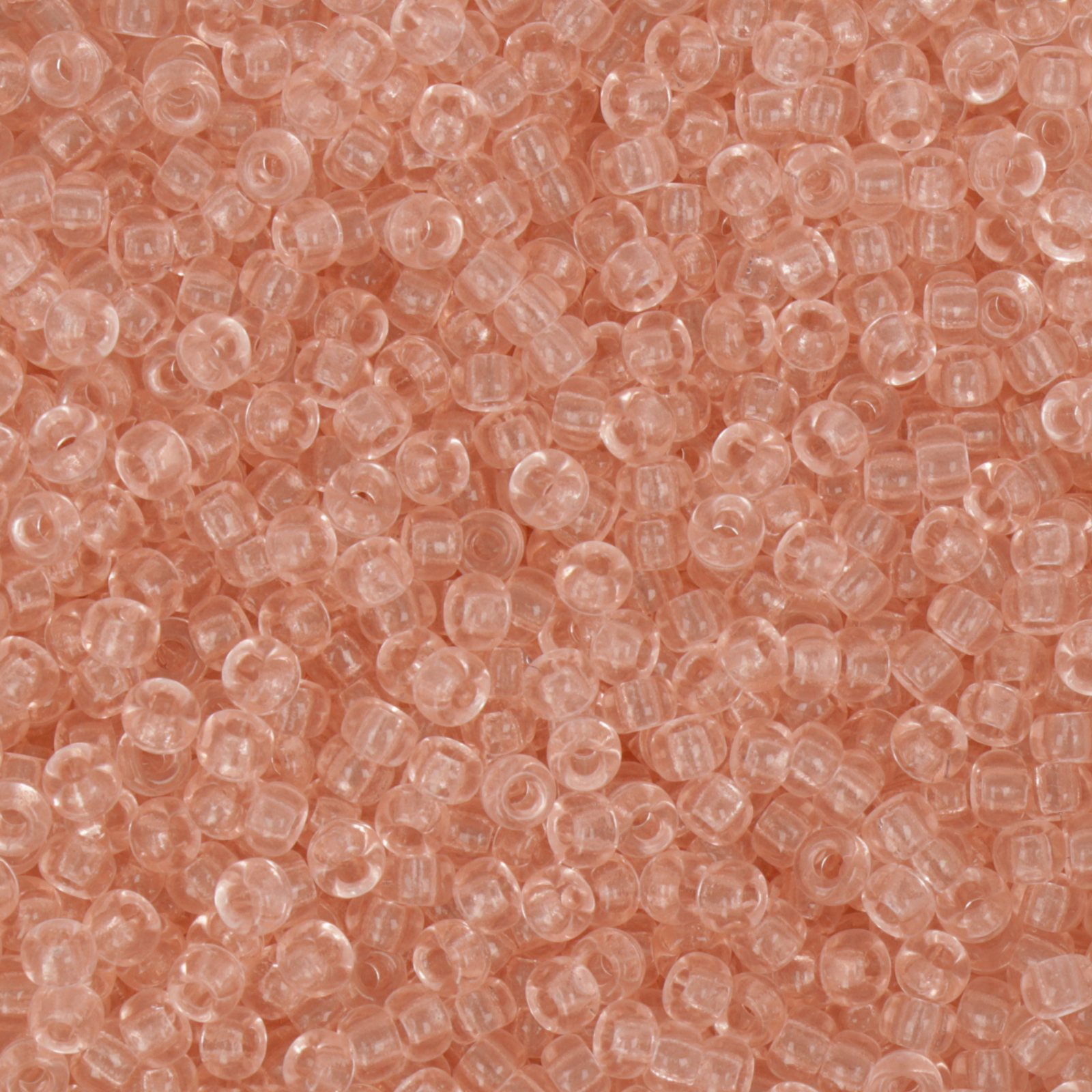 miyuki rocailles 8/0 - transparent pale pink (155) | 10gr