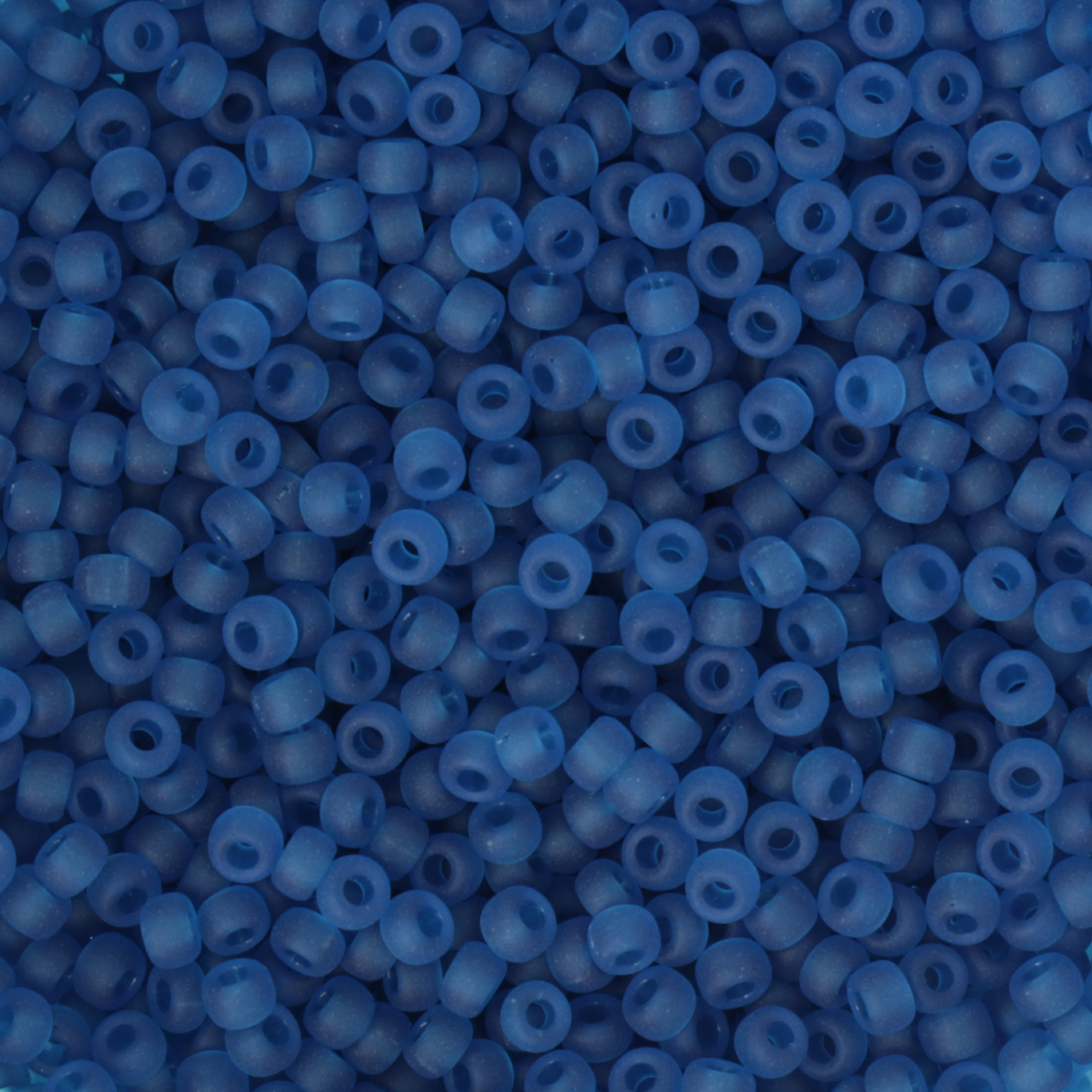 miyuki rocailles 8/0 - matte transparent capri blue (149f) | 10gr