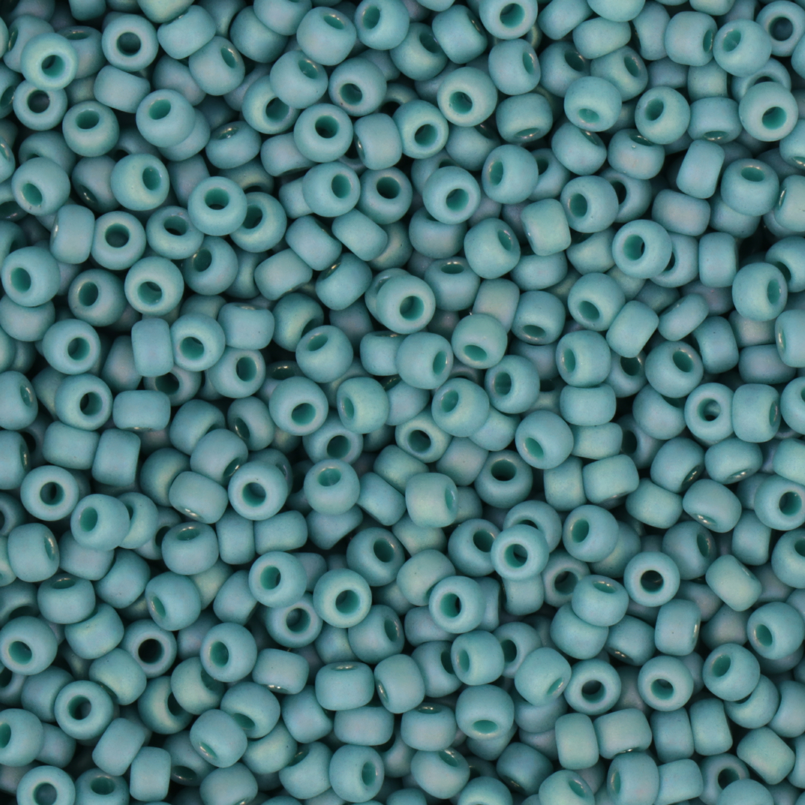 miyuki rocailles 8/0 - opaque glazed frosted rainbow peacock (4702) | 10gr