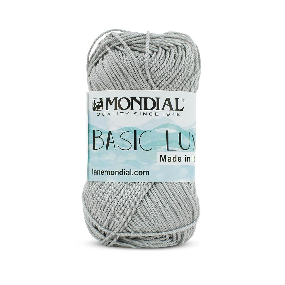 basic lux mondial - light grey (207) - 50gr (120mt) | 1pc