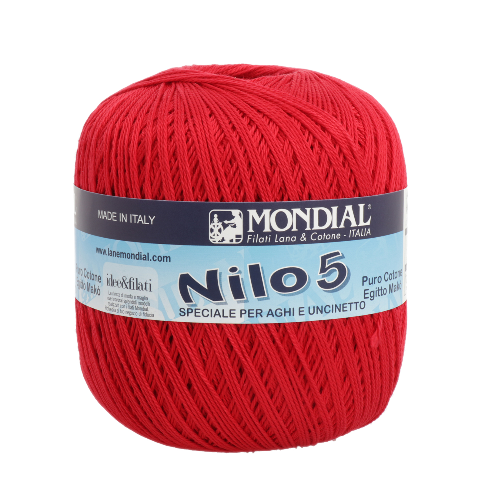 nilo 5 mondial - rot (027) - 100gr (280mt) | 1st
